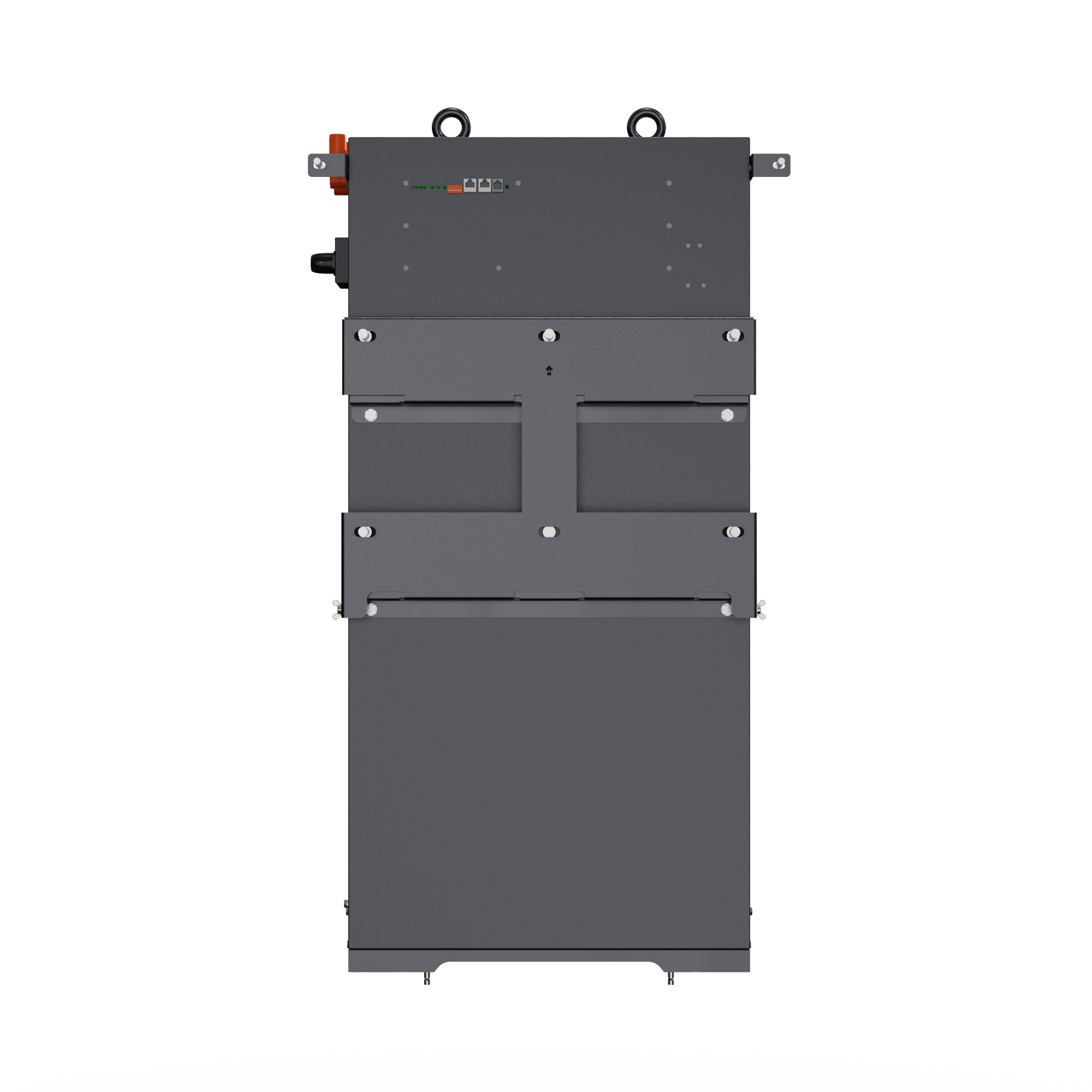 Back view of ESR-LW15K wall-mounted storage battery