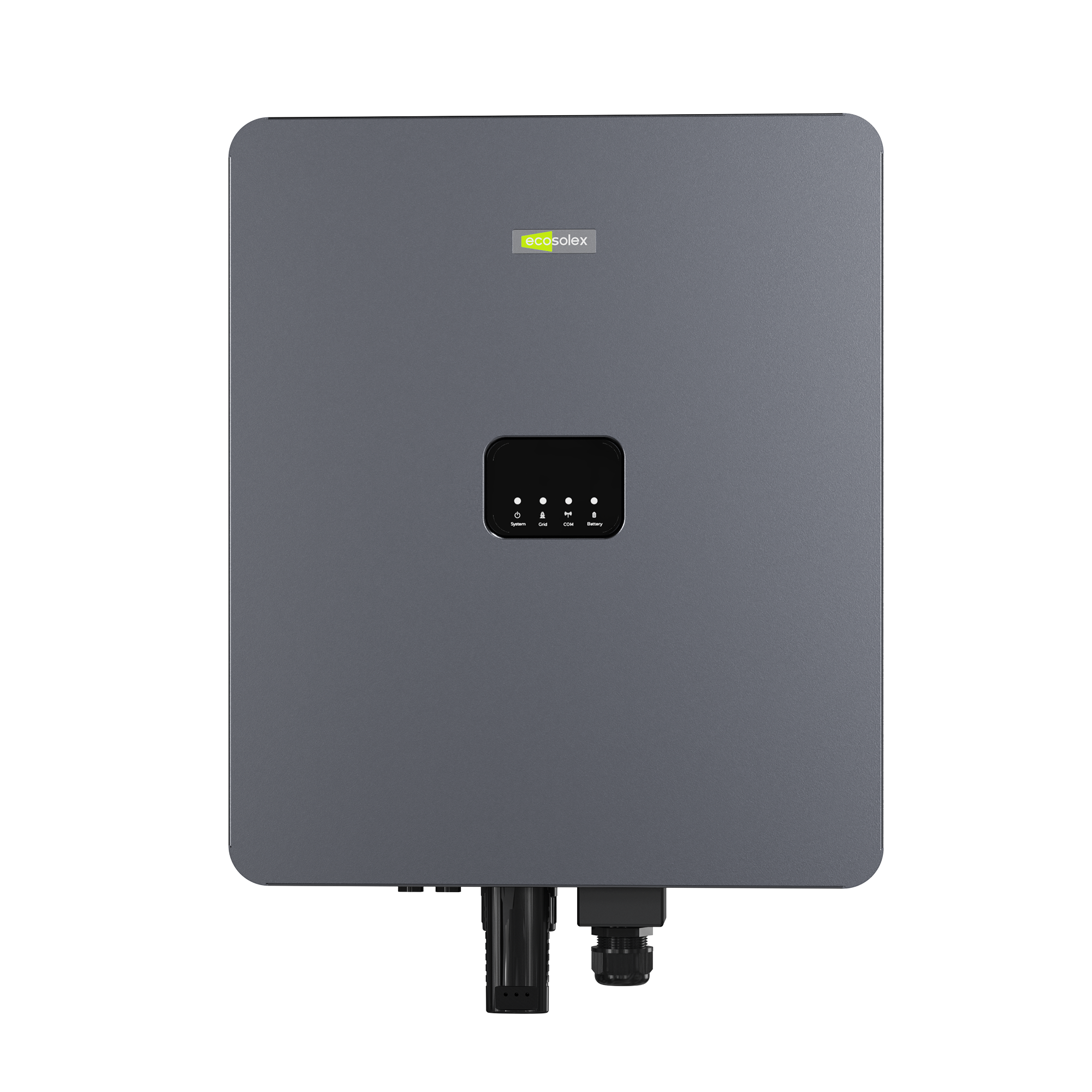 Front view of EPV-H single-phase hybrid inverter