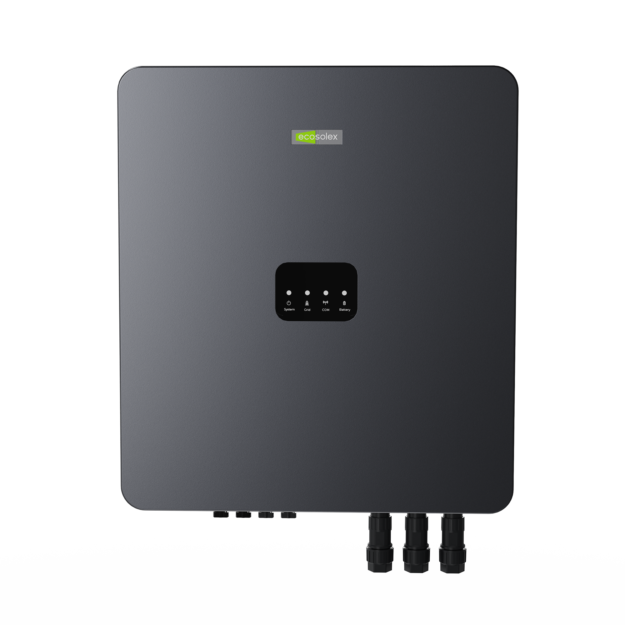Front view of EPV-H 3-phase hybrid inverter