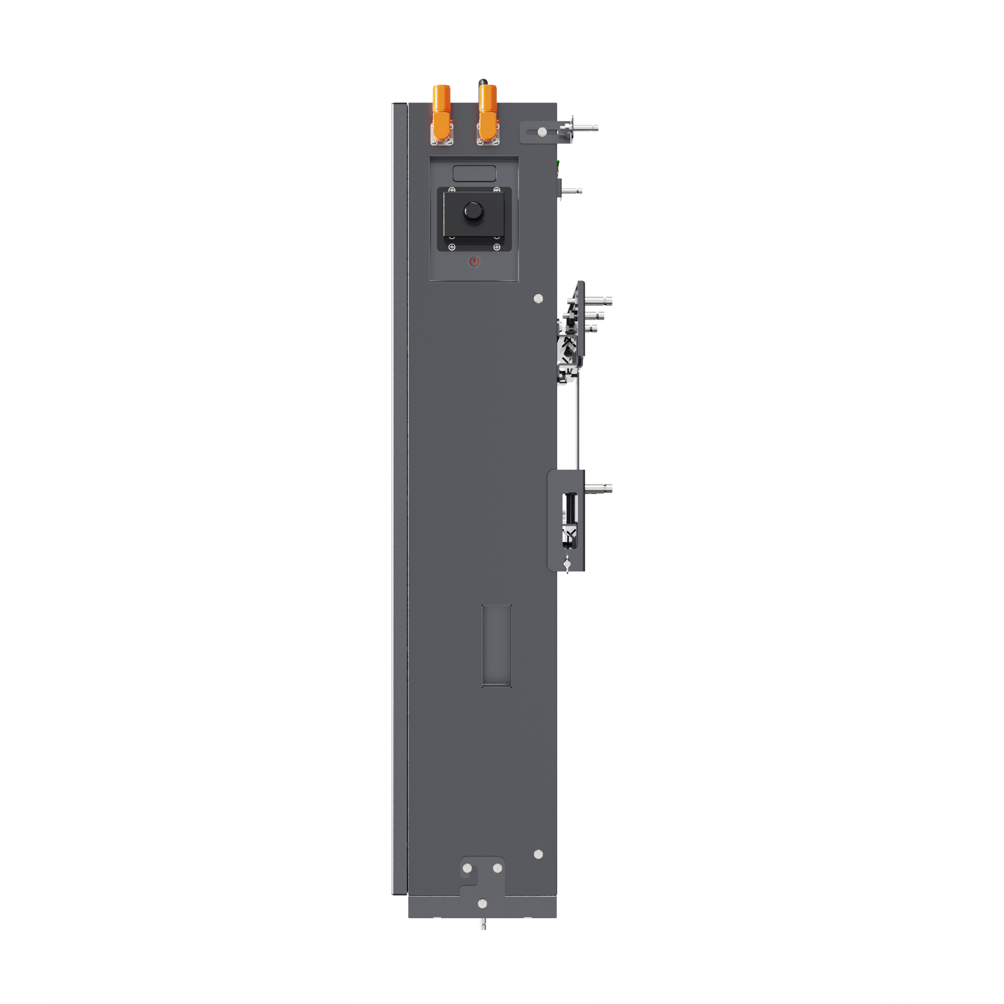 Right side view of ESR-LW15K wall-mounted storage battery