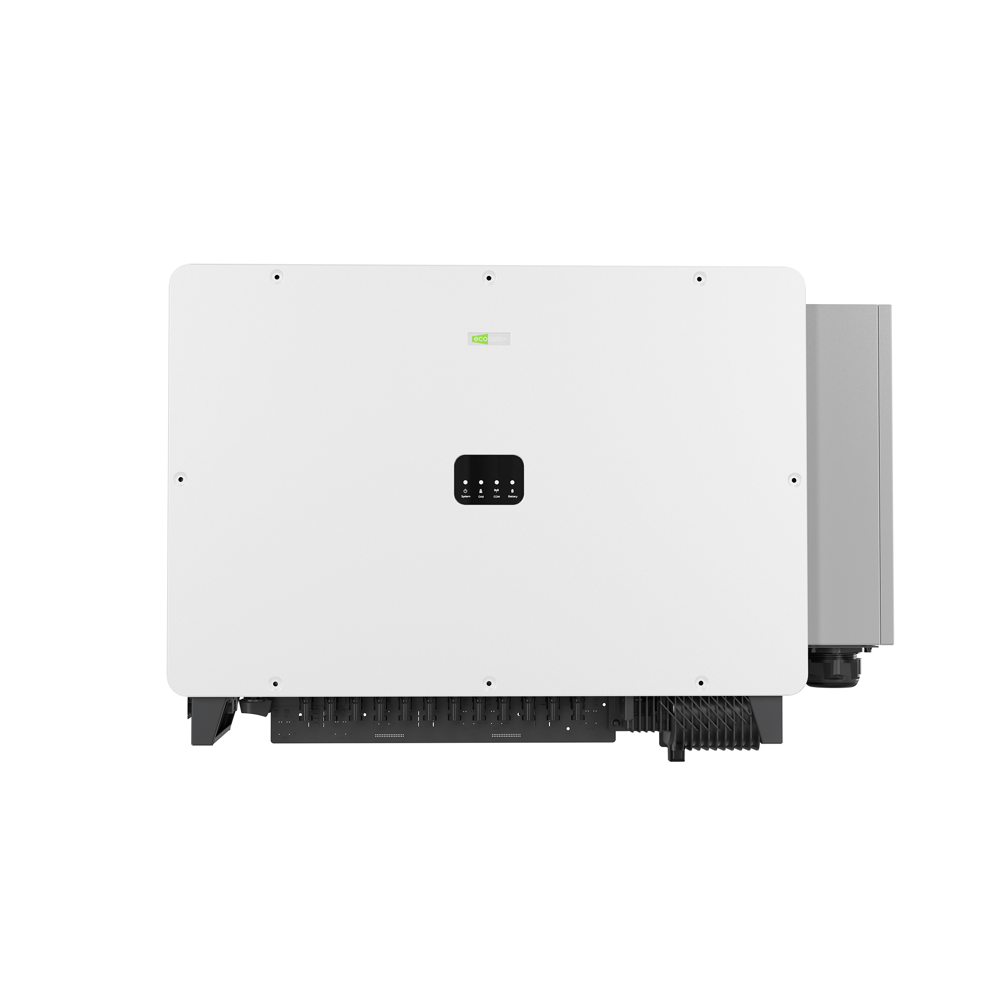 Front view of EPV-P 3-phase PV inverter