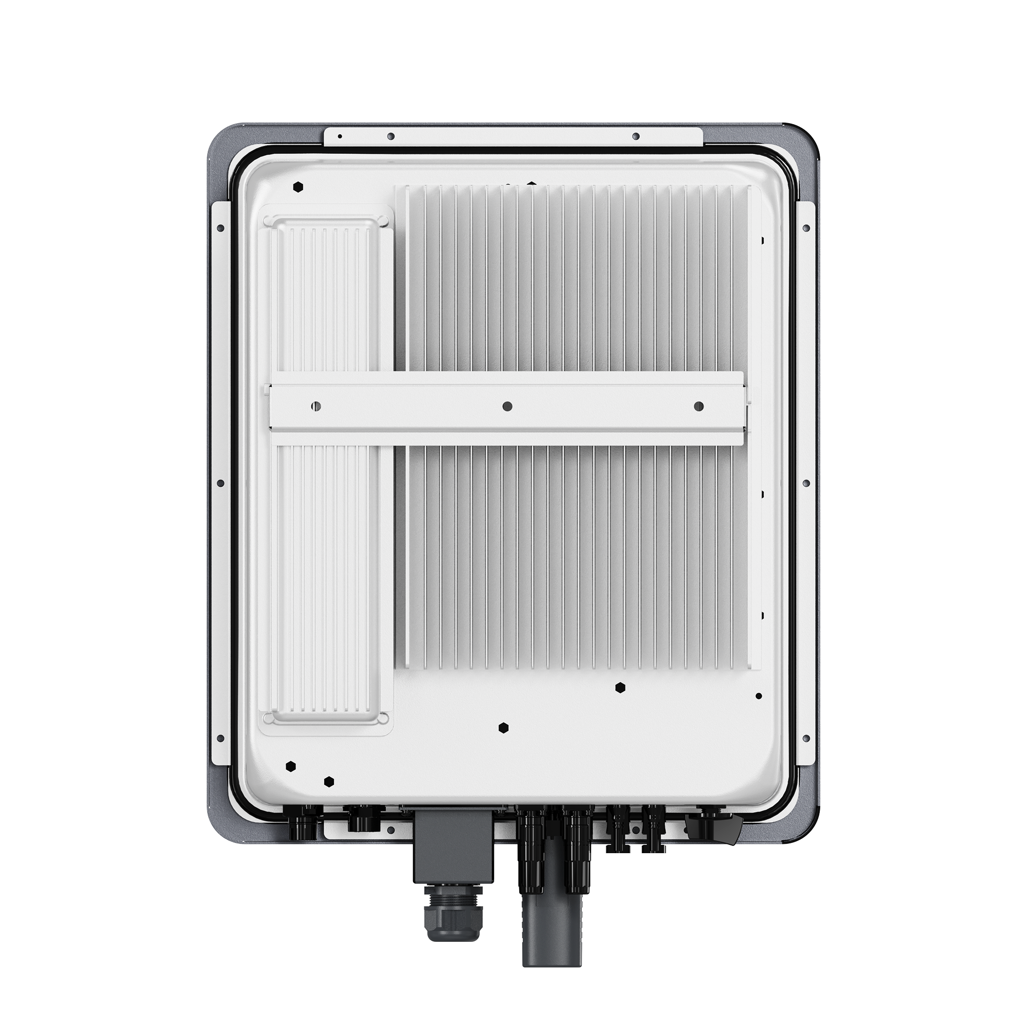 Back view of EPV-H single-phase hybrid inverter