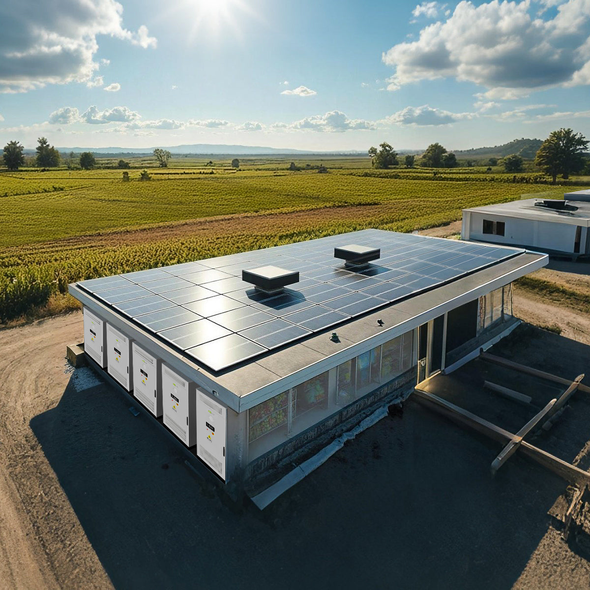 Battery energy storage systems from Ecosolex power buildings in rural areas